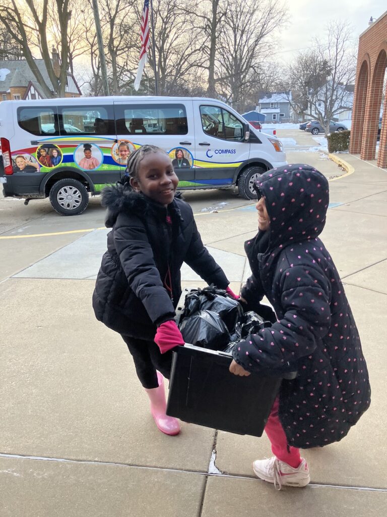 Club helpers Backpack Feeding Program