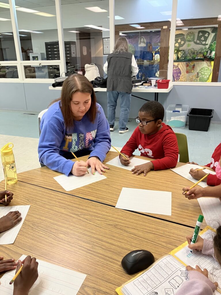 Volunteers at Club Compass Volunteers at Club Compass