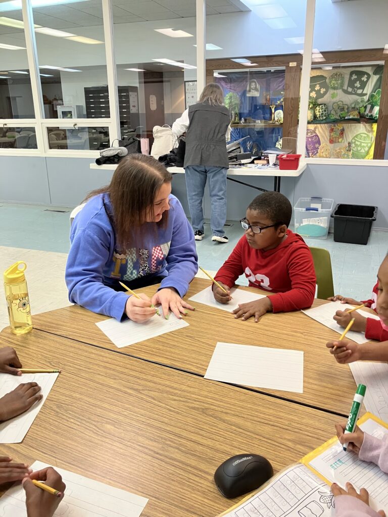 Volunteers at Club Compass Volunteers at Club Compass