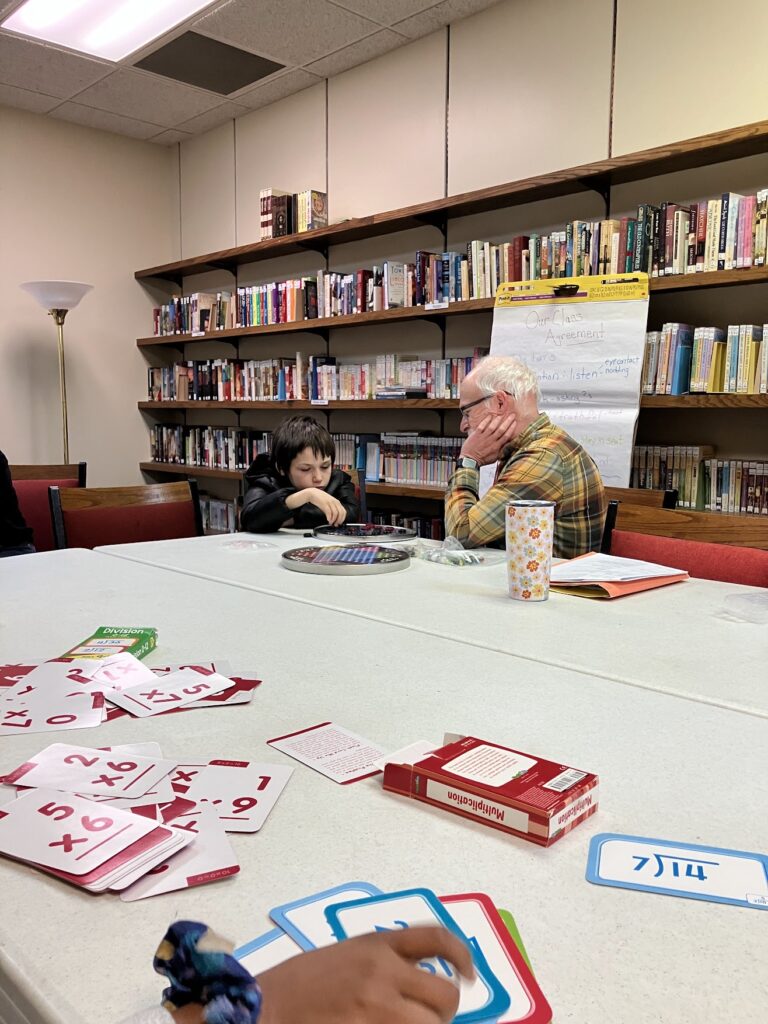 Volunteers at Club Compass Volunteers at Club Compass
